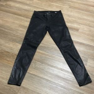 Level 99 Black Sheen Pants. Size 6